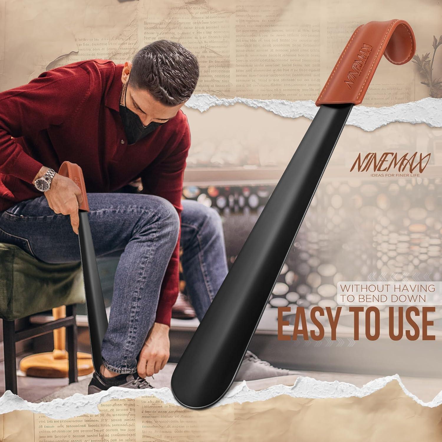 Cuchara para Calzar NINEMAX Mango Largo 41.91 cm Acero Inoxidable