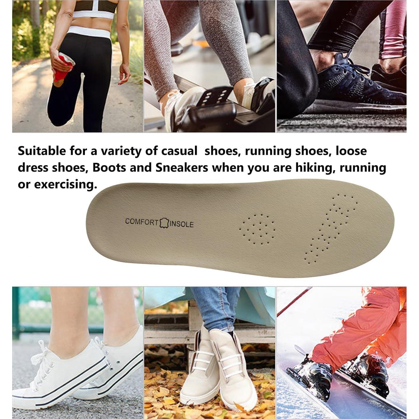 Plantillas de Cuero Aureolek Láttex Gruesas para Zapatos