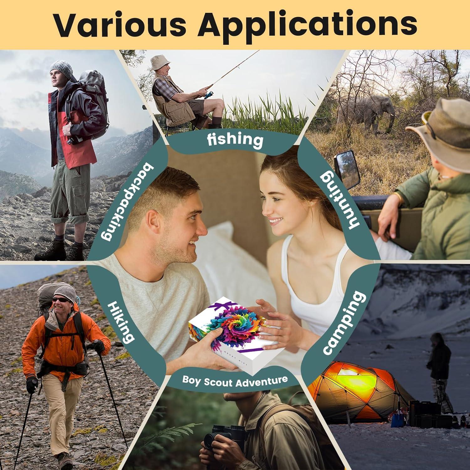 Kit de Supervivencia GOGCAMP 16 en 1 para Camping