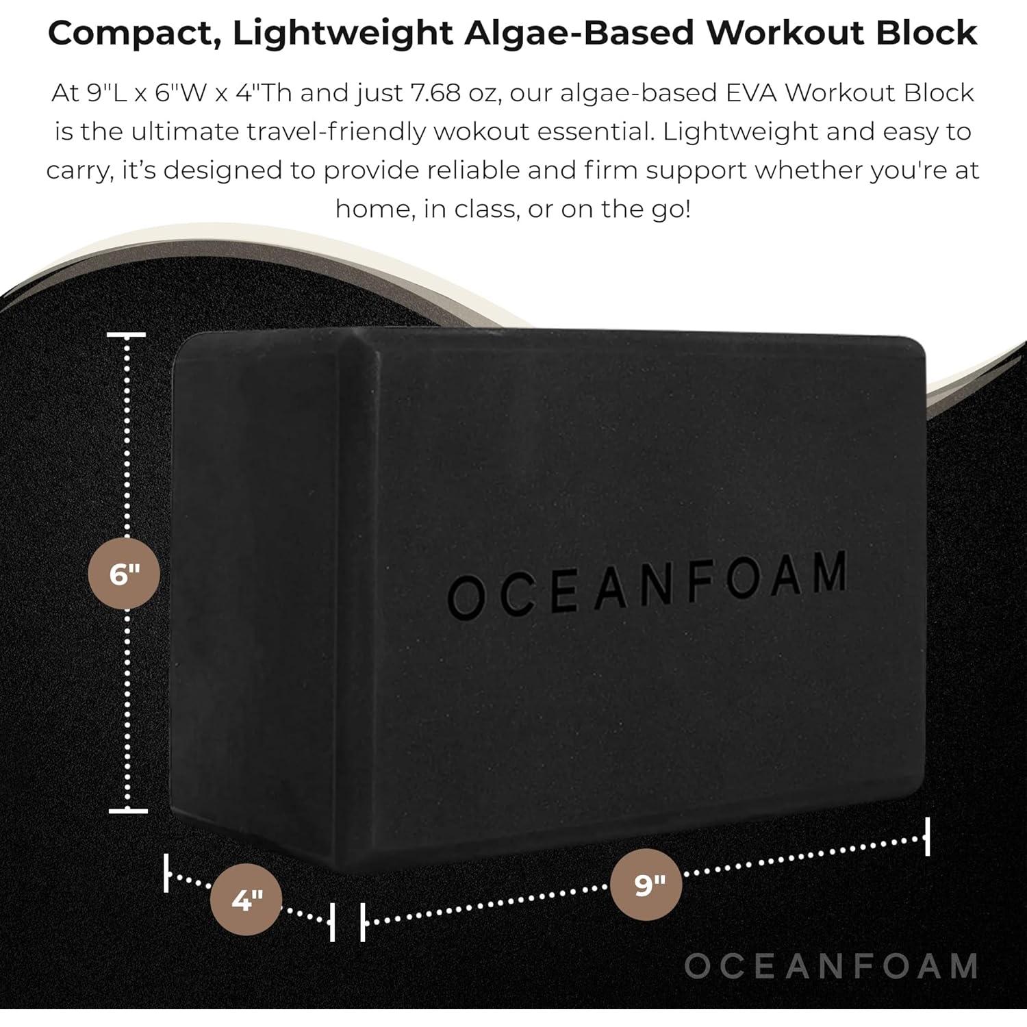 Bloque de Ejercicio Oceanfoam - Espuma EVA Antideslizante 23x15x10cm