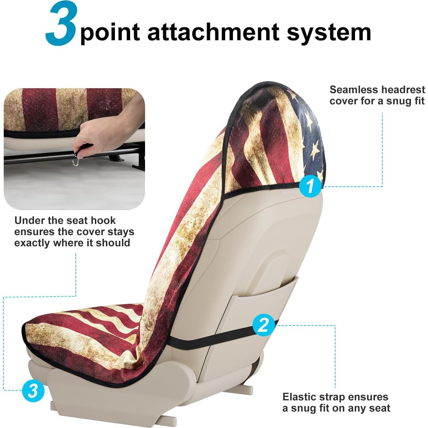 Cubierta de Asiento de Toalla VOPHIA Impermeable Ajuste Universal