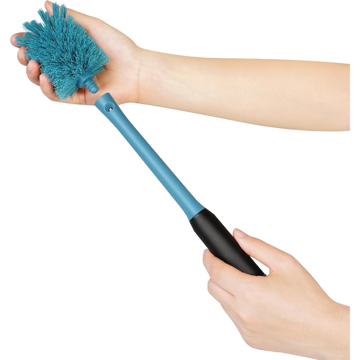 Cepillo de limpieza 2 en 1 Purtribe para botellas y pajitas