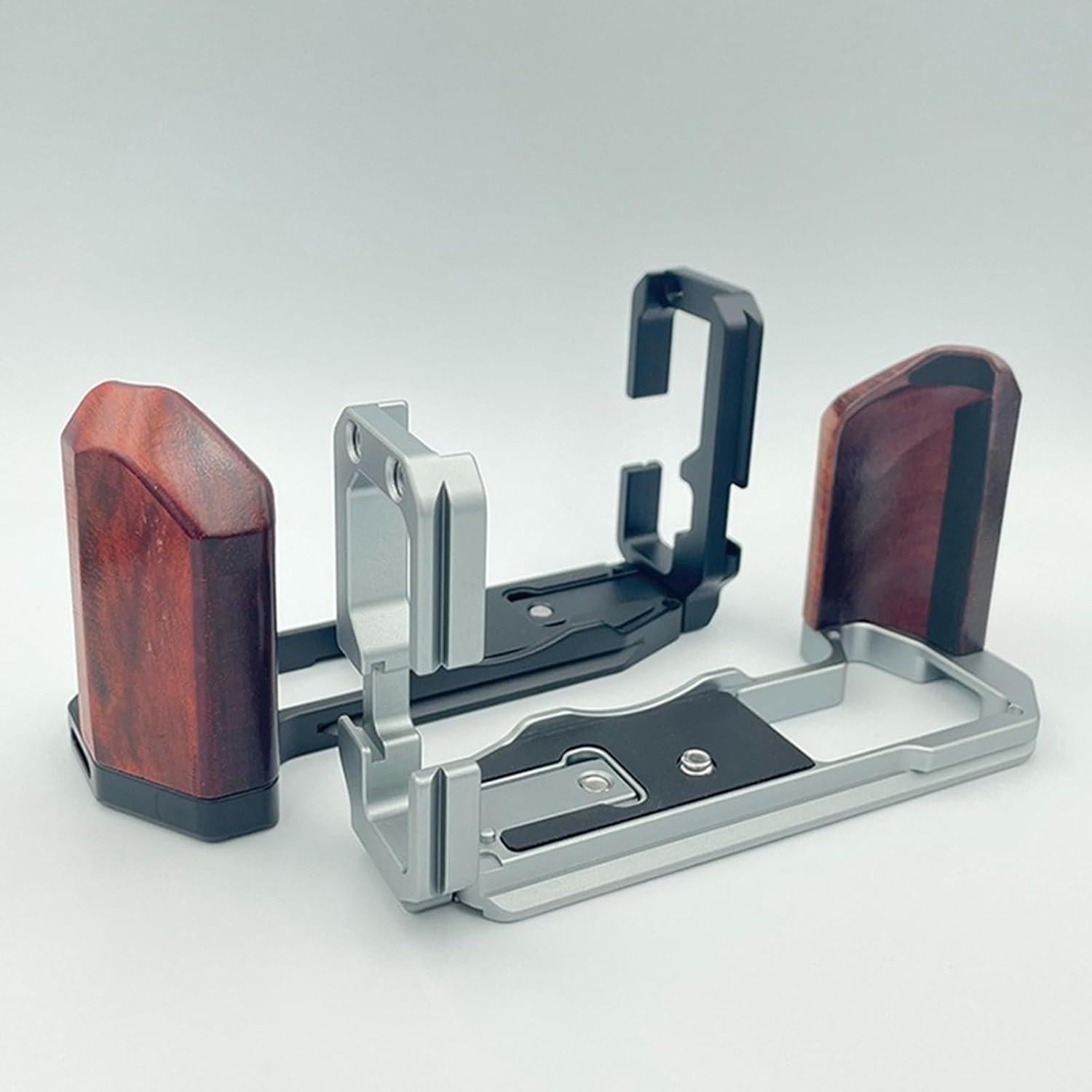 Soporte de agarre en L SZZCN para cámara Fuji X-T5 - Negro