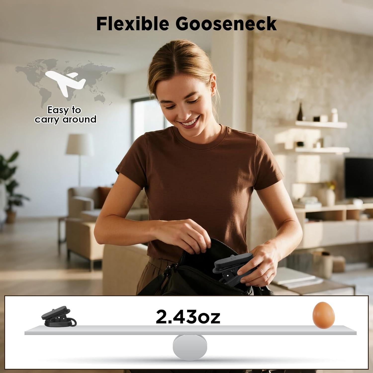 Luz de libro recargable SUEÑO DEL ARTISTA 14 LEDs 3 colores