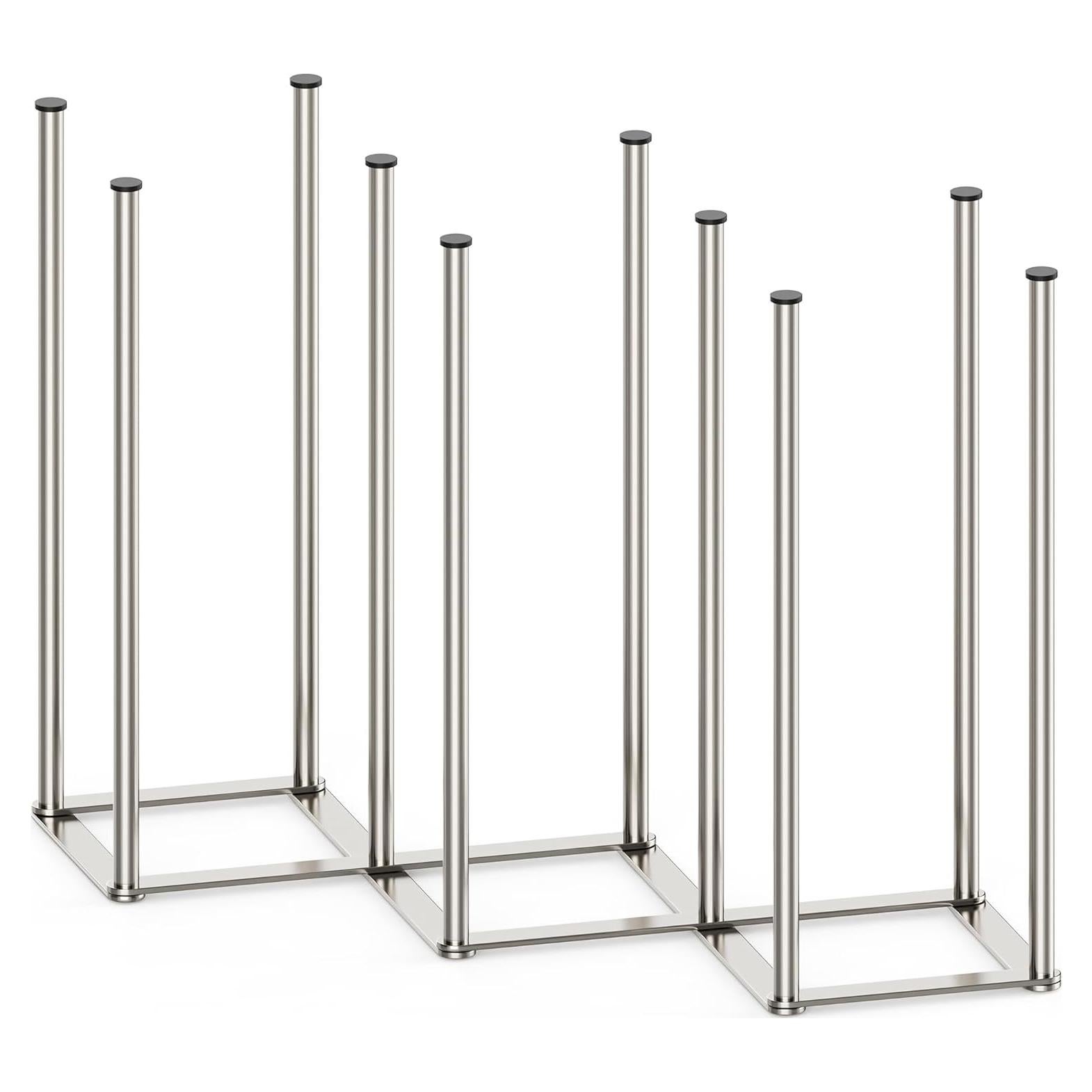 Soporte Plegable para Secar Botellas de Bebé PLUVON Acero Inoxidable