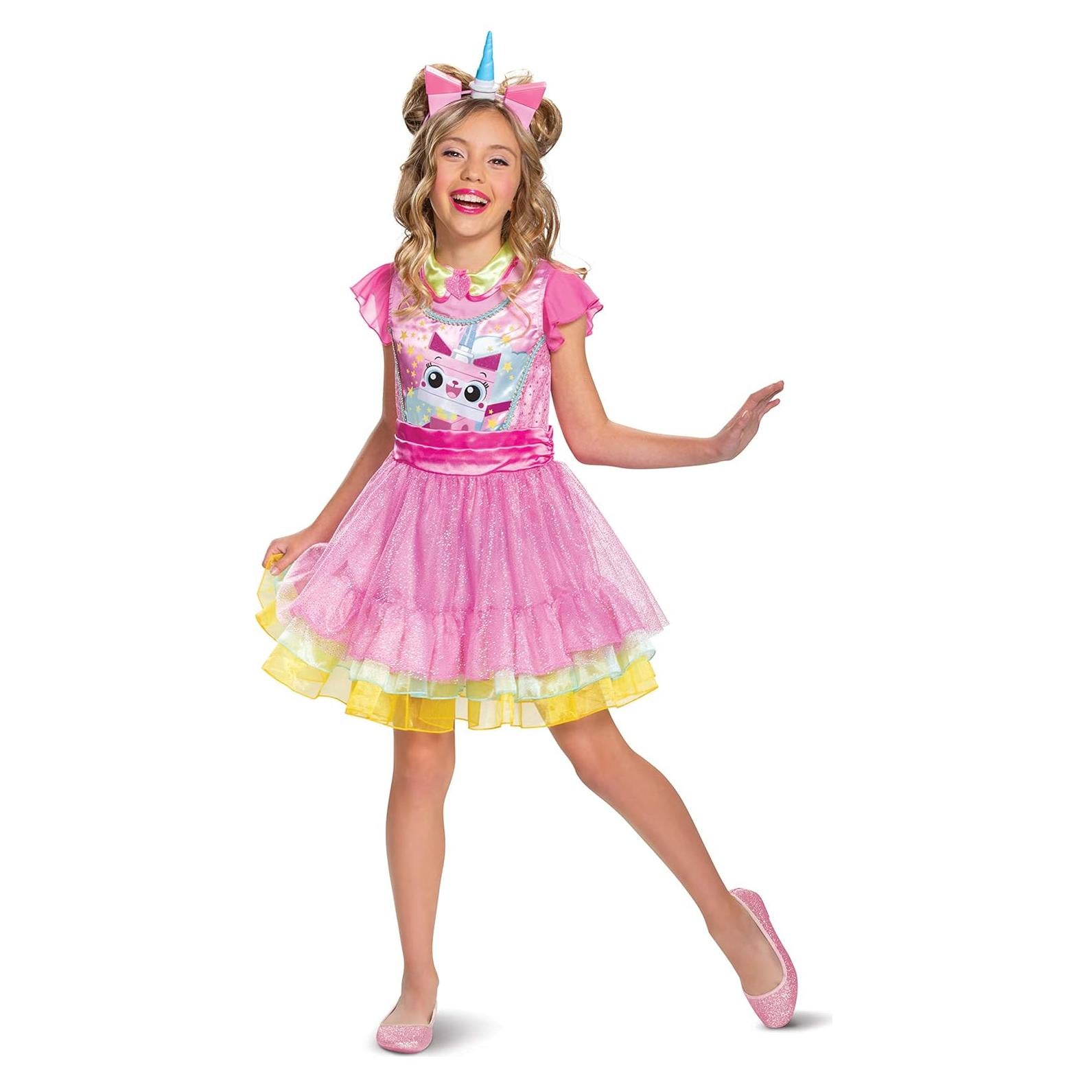 Disfraz Unikitty Deluxe LEGO Película 2 Niñas Rosa 3T-4T