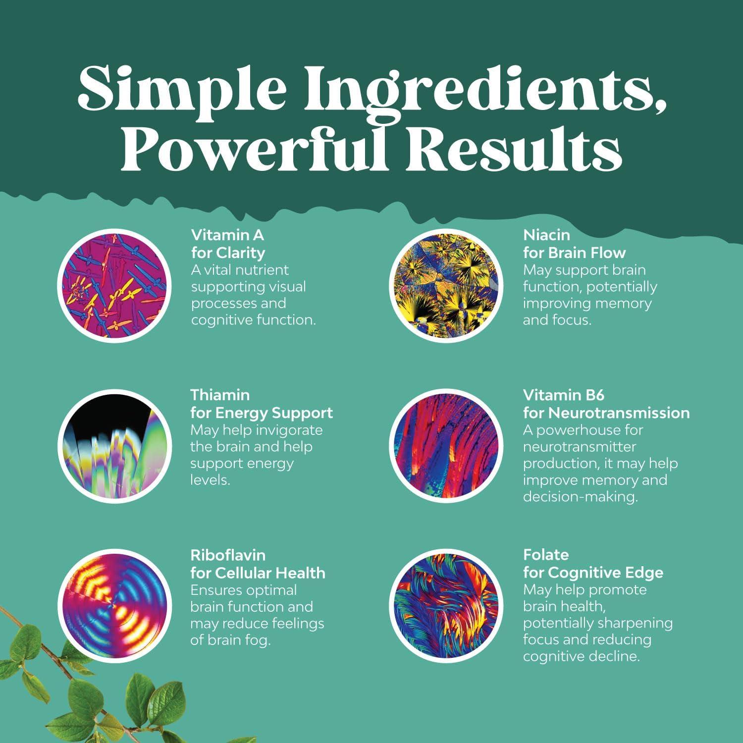 Suplemento Nootrópico Bio Sense para Memoria y Enfoque 60 Cápsulas