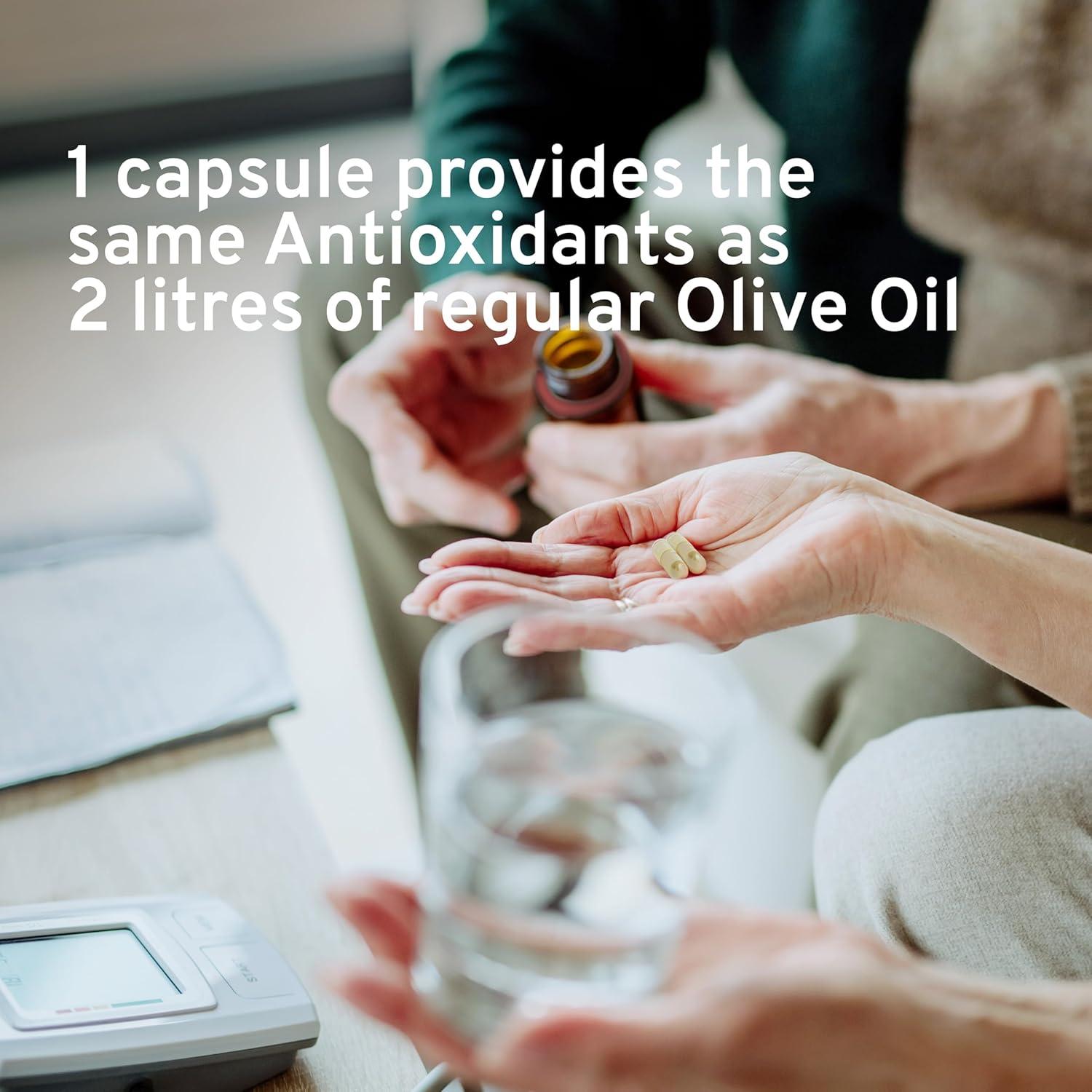 Cápsulas de Extracto de Hoja de Olivo Orgánico Olivie Force/Rich - 50 Cápsulas Antioxidantes