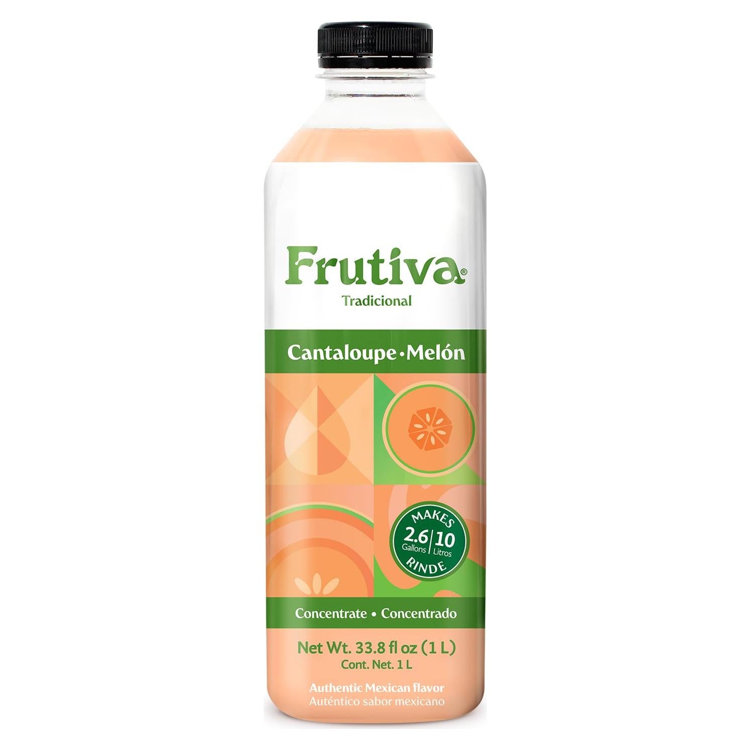 Mezcla de Bebida de Cantalupo Frutiva 1000ml - Sin Jarabe