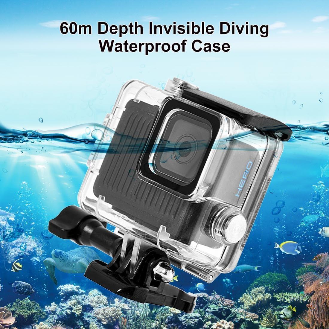 Funda Impermeable PULUZ para GoPro Hero 4K 60m Buceo