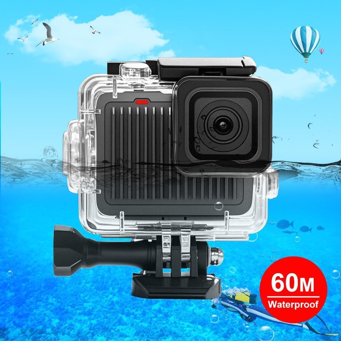 Funda Impermeable PULUZ para GoPro Hero 4K 60m Buceo