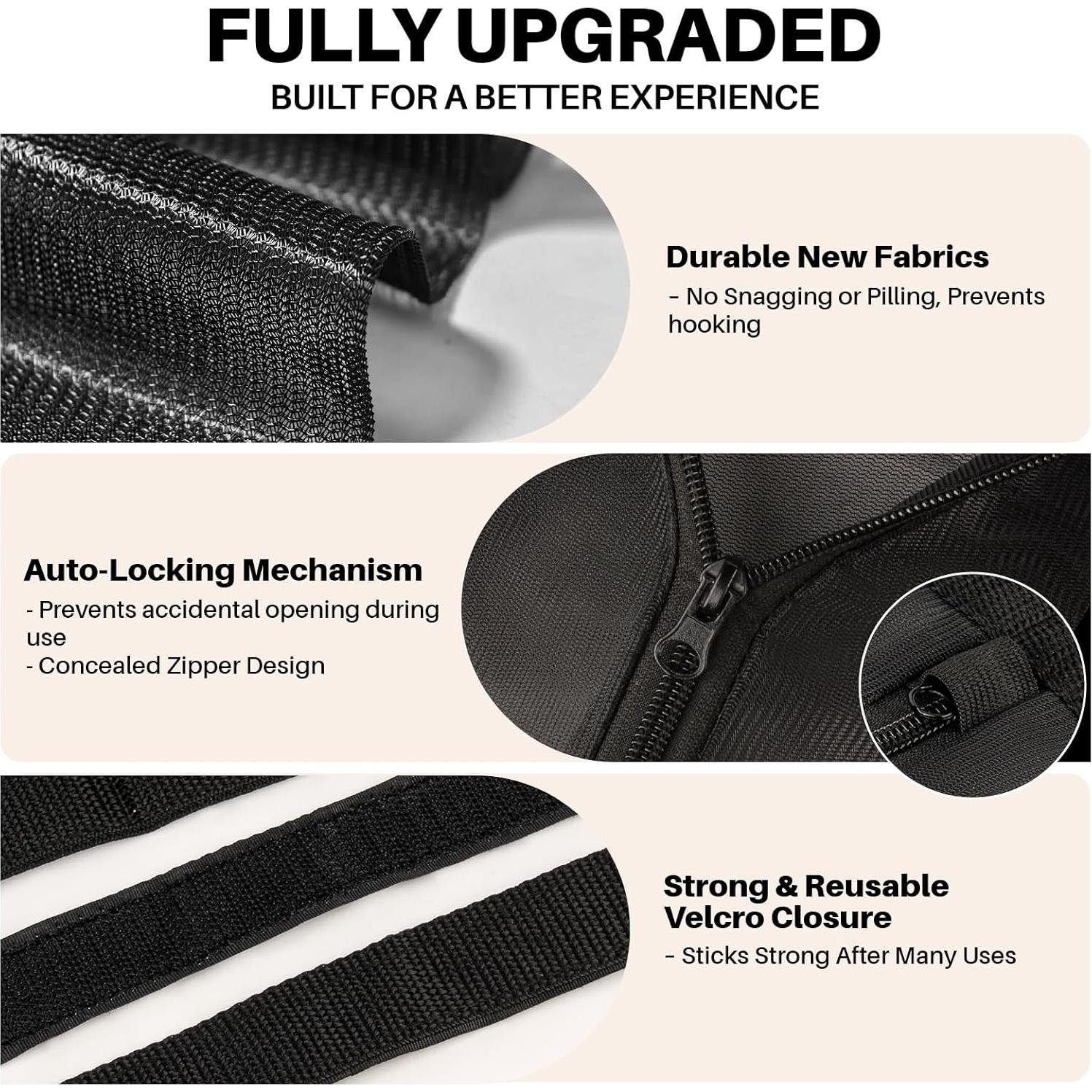 Bolsa para Secar Zapatos NMQHPA Negra 40x40 cm - 1 Paquete