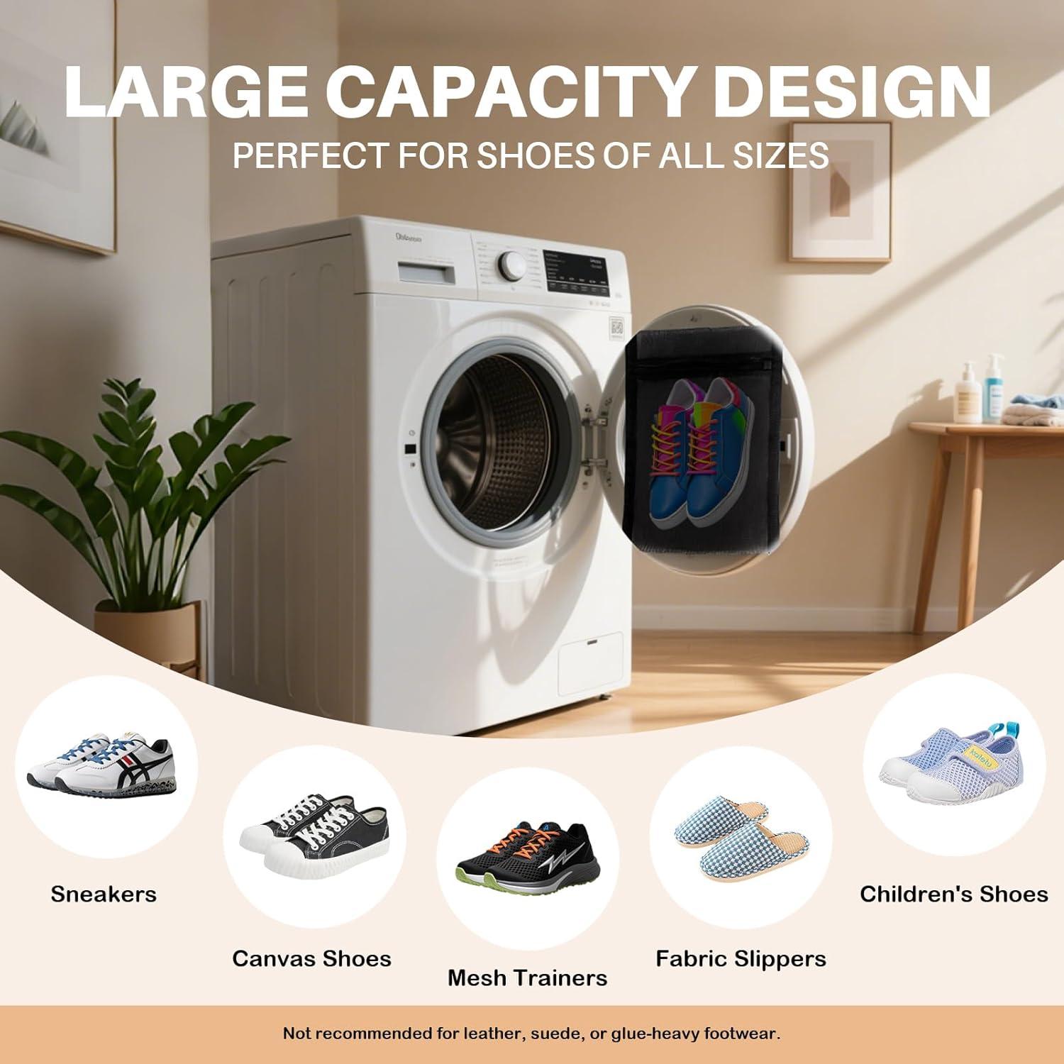 Bolsa para Secar Zapatos NMQHPA Negra 40x40 cm - 1 Paquete