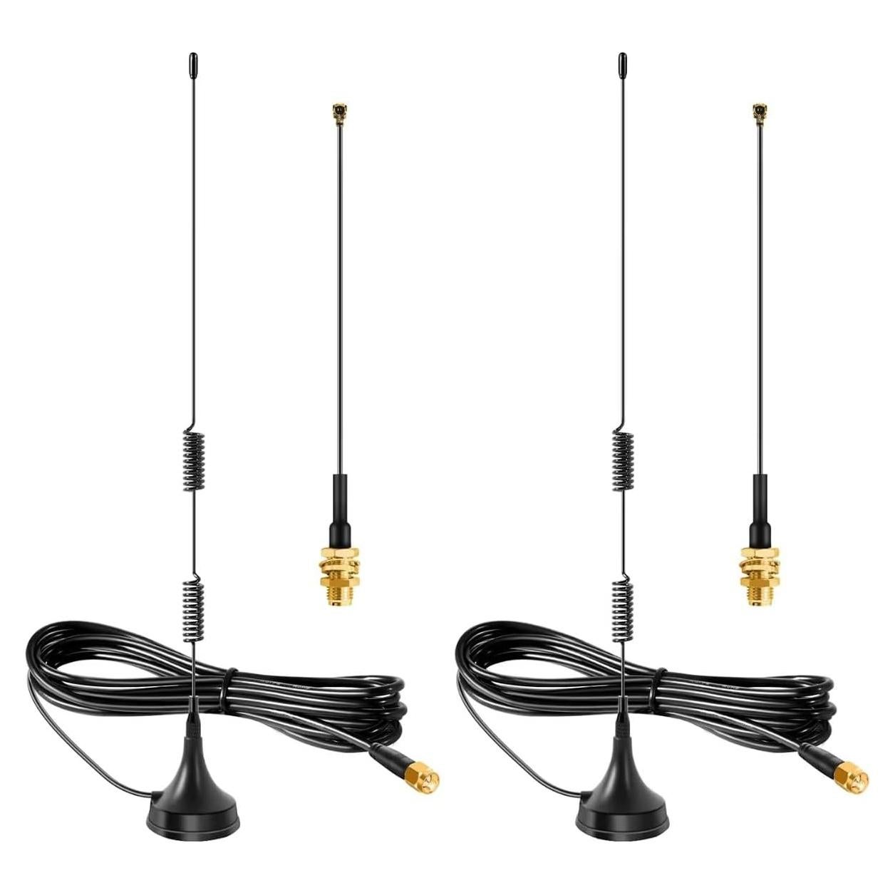 Antena Magnética Slinkdsco 915MHz para ESP32 LoRa V3 - 2 Juegos
