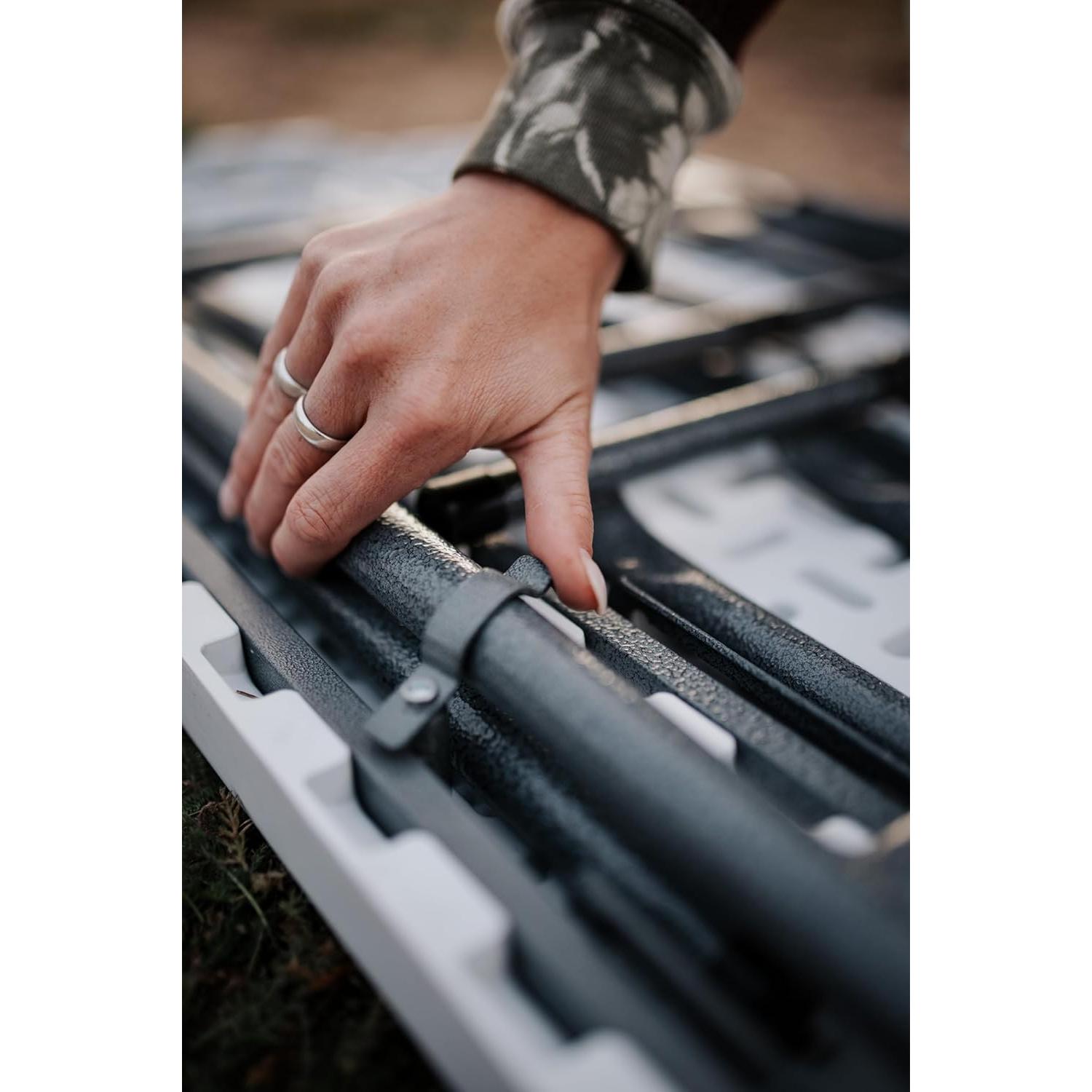 Mesa de Campamento Stansport 616-100 con Bancos Ocultos