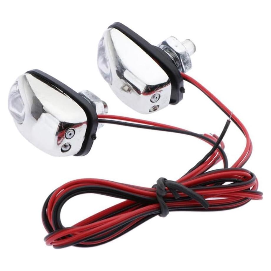 Luz LED para Limpiaparabrisas de Coche Saitedudu Azul 12V
