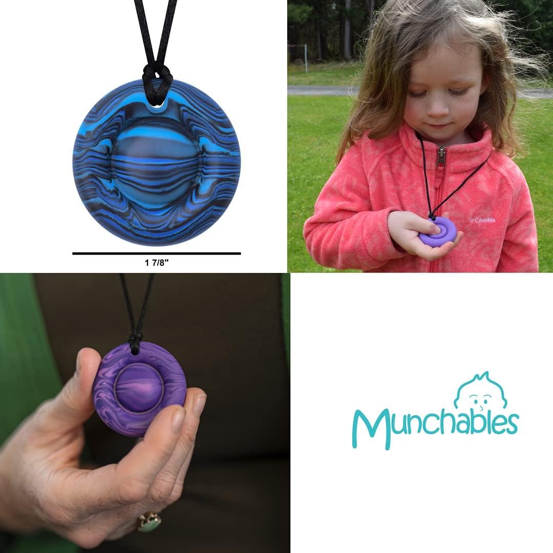 Collar Munchables Antiestrés Sensory Bubble Popper Marino