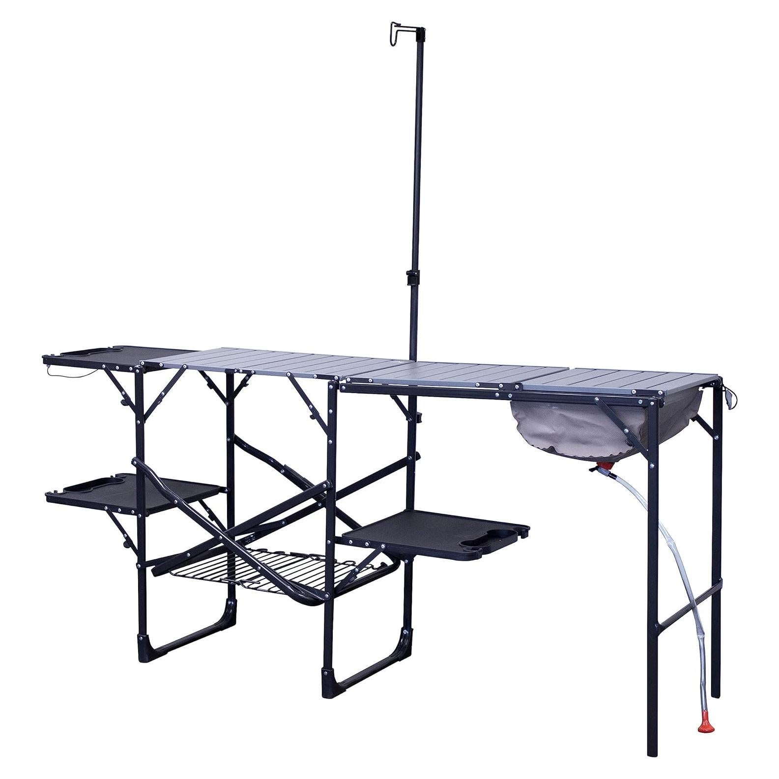 Mesa de Cocina Plegable GCI Outdoor con Fregadero 143x55cm