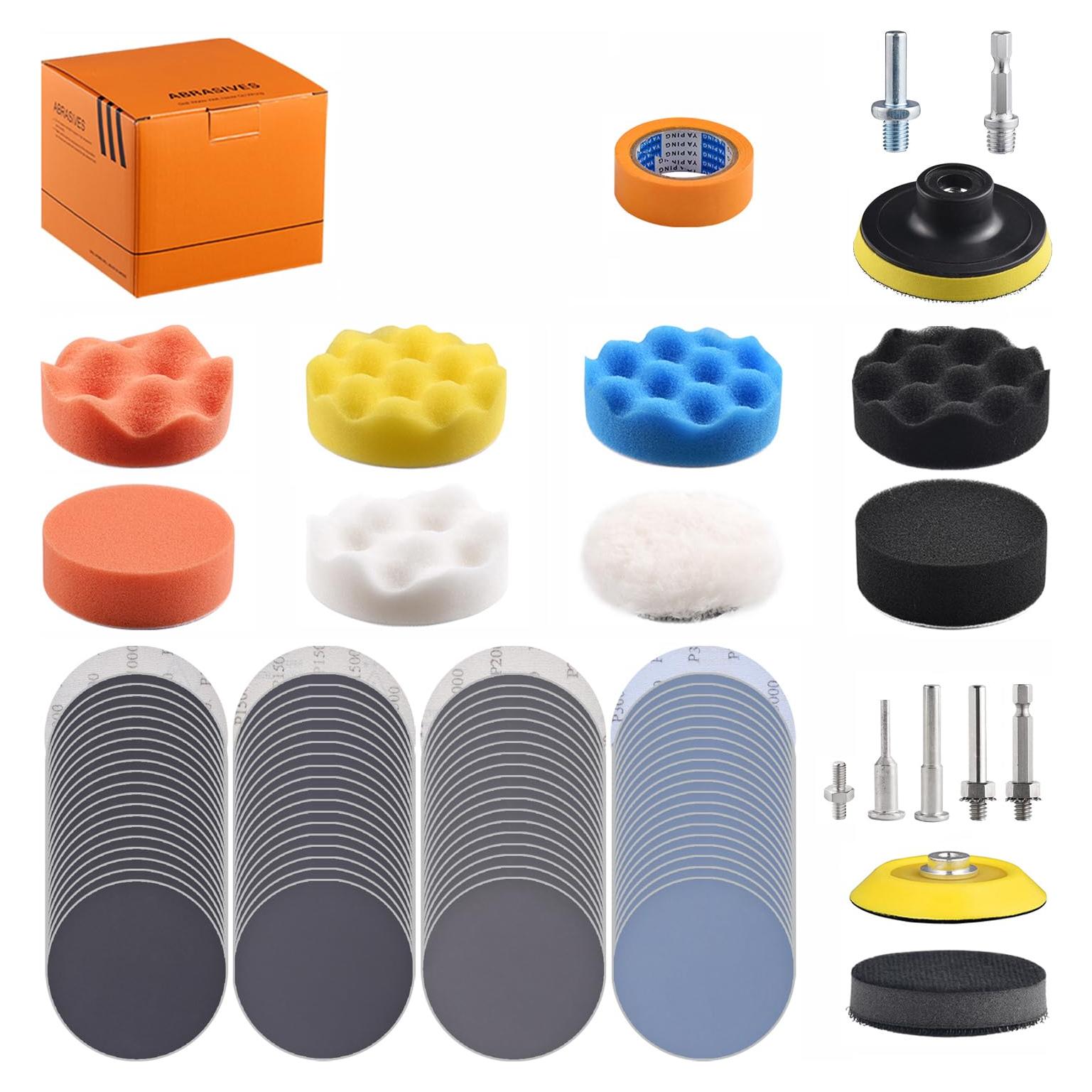 Kit de Pulido y Lijado 98 Piezas Zhi Ye 3 Pulgadas