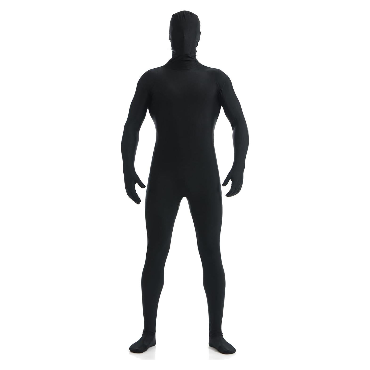 Disfraz Body Spandex Unisex ATHX Halloween Cosplay Negro