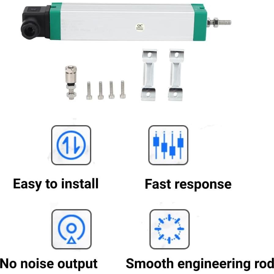 Sensor de Desplazamiento Fafeicy KTC-100 Acero Inoxidable IP67