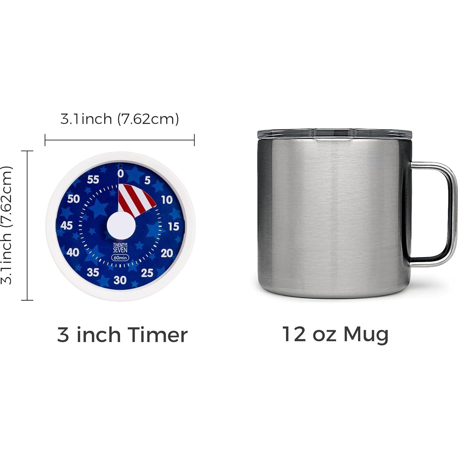 Temporizador Visual Silencioso TWENTY5 SEVEN 60 Minutos