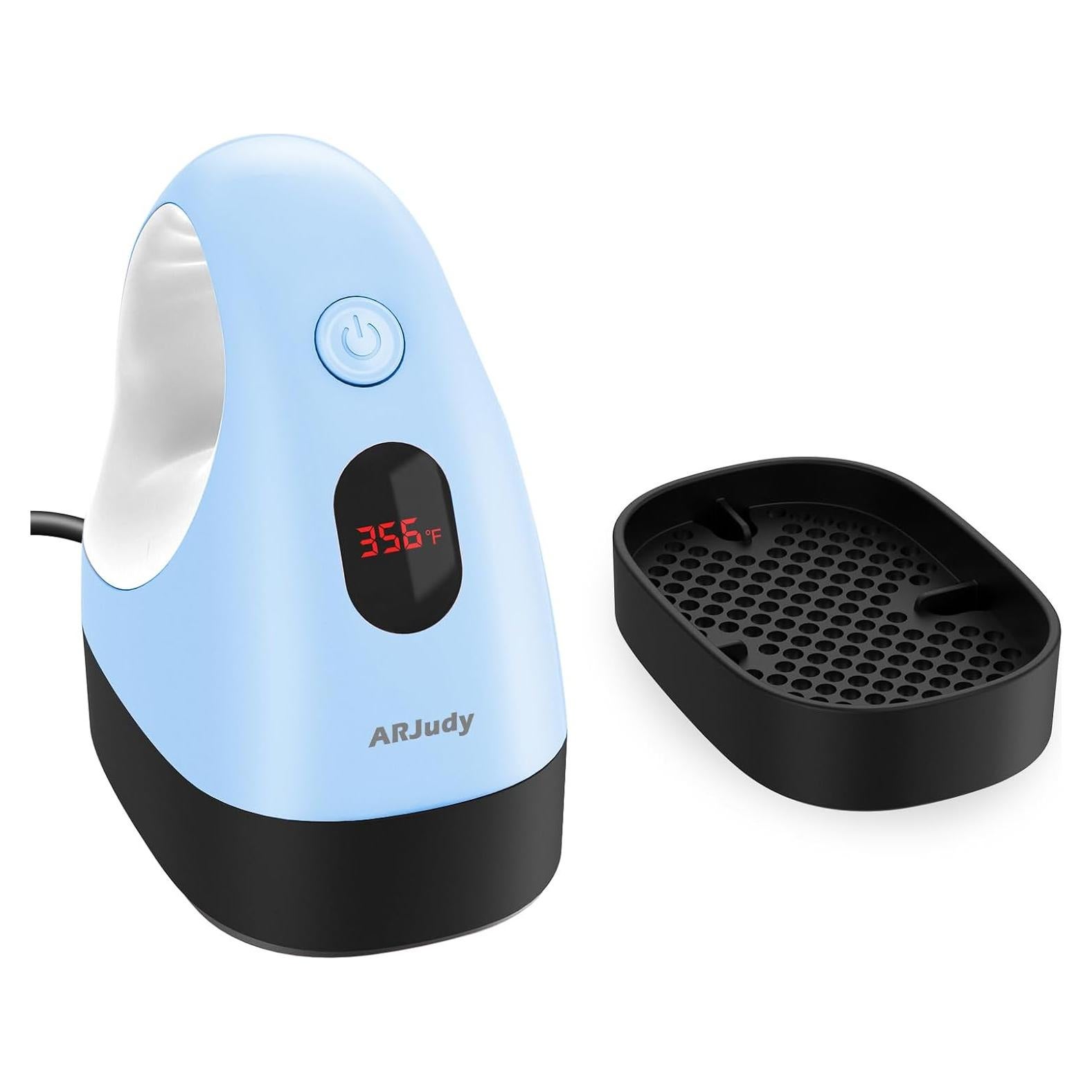 Mini Prensa Térmica ARJudy Azul, 3 Niveles de Temperatura