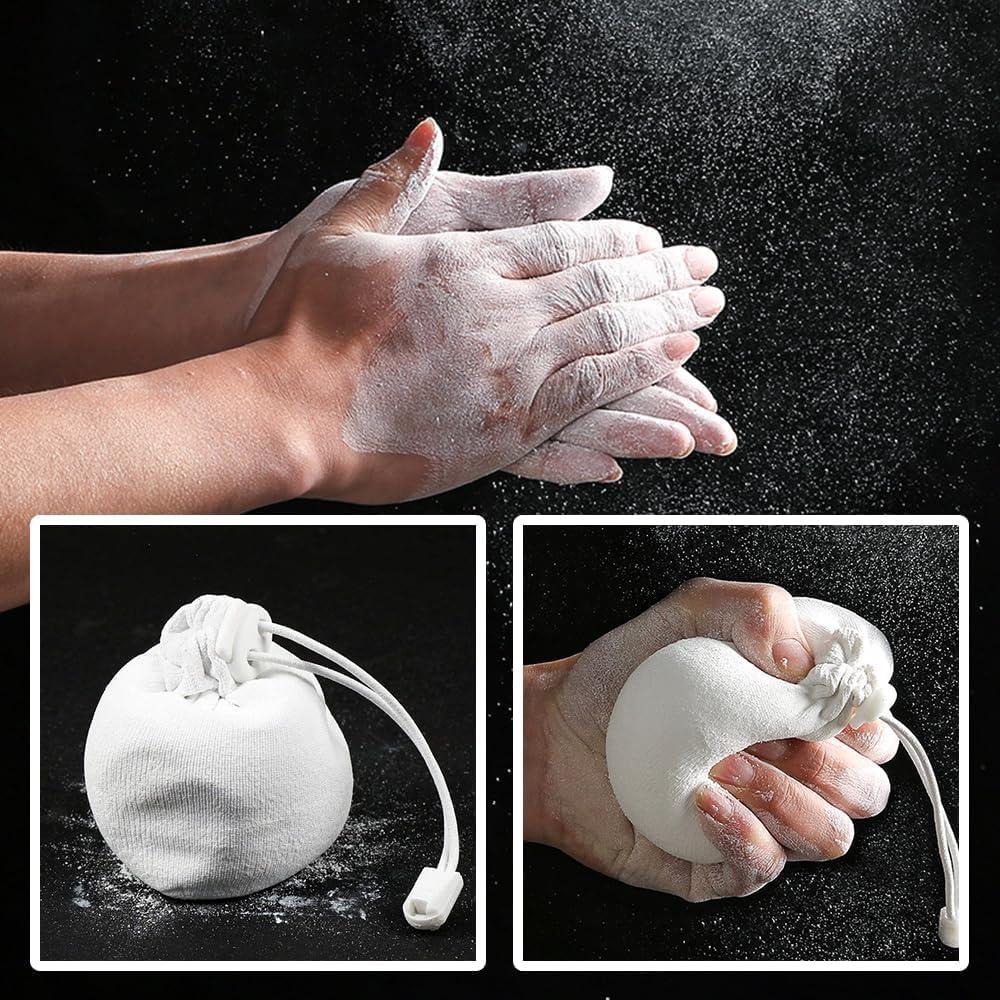 Bolsa de Magnesio YERGOFE Ajustable con Bola Reutilizable