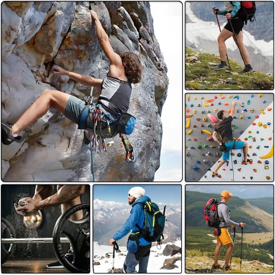 Bolsa de Magnesio YERGOFE Ajustable con Bola Reutilizable