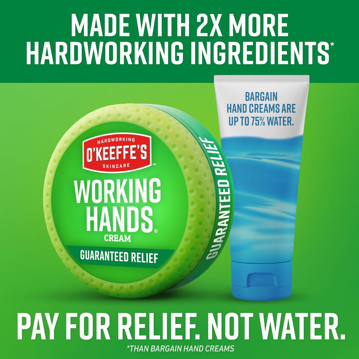 Crema de Manos O'Keeffe's Working Hands 85 g - Hidratante Reparador
