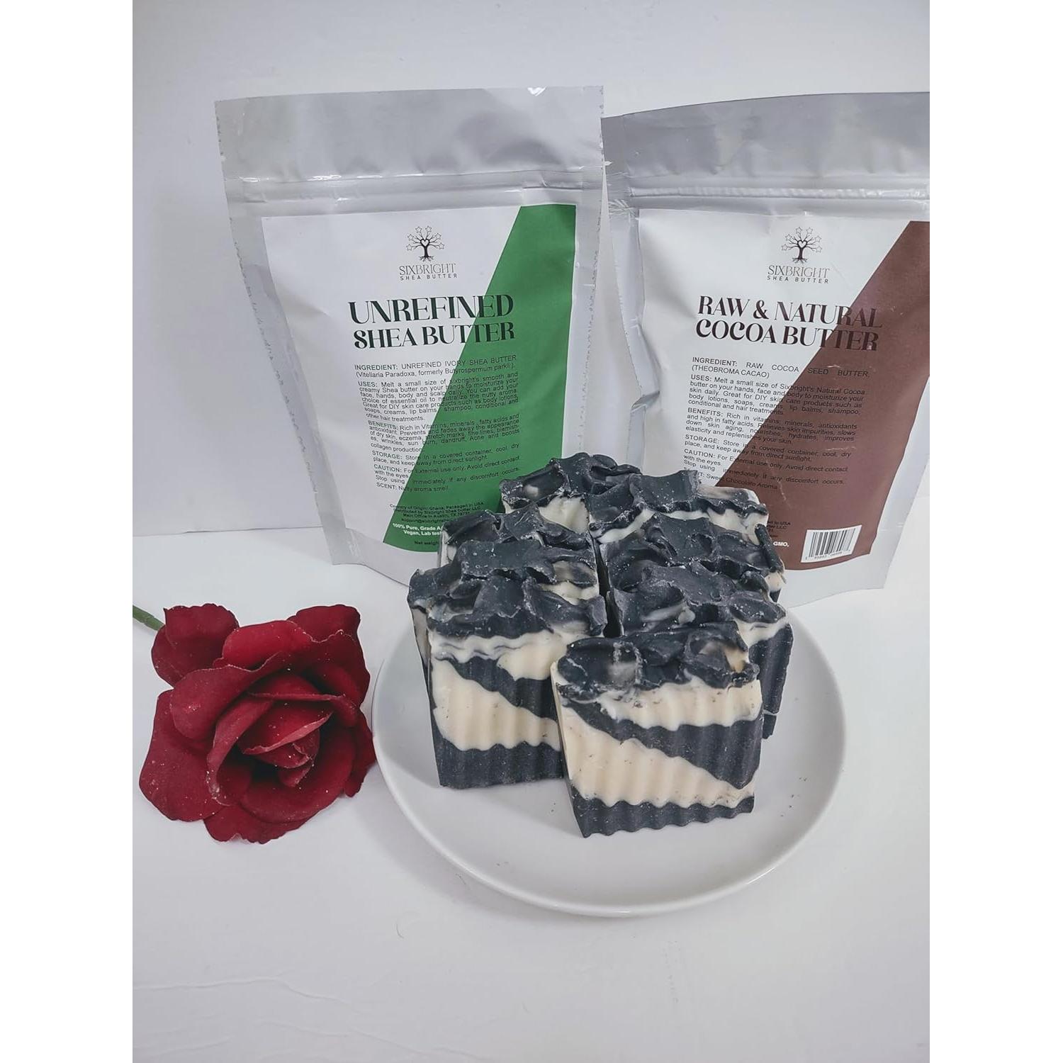 Jabón Artesanal Sixbright 113g - Carbón Activado y Lavanda