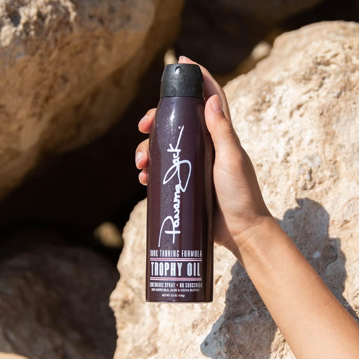 Aceite Bronceador Panama Jack Trophy 155 ml - Sin SPF, Ligero