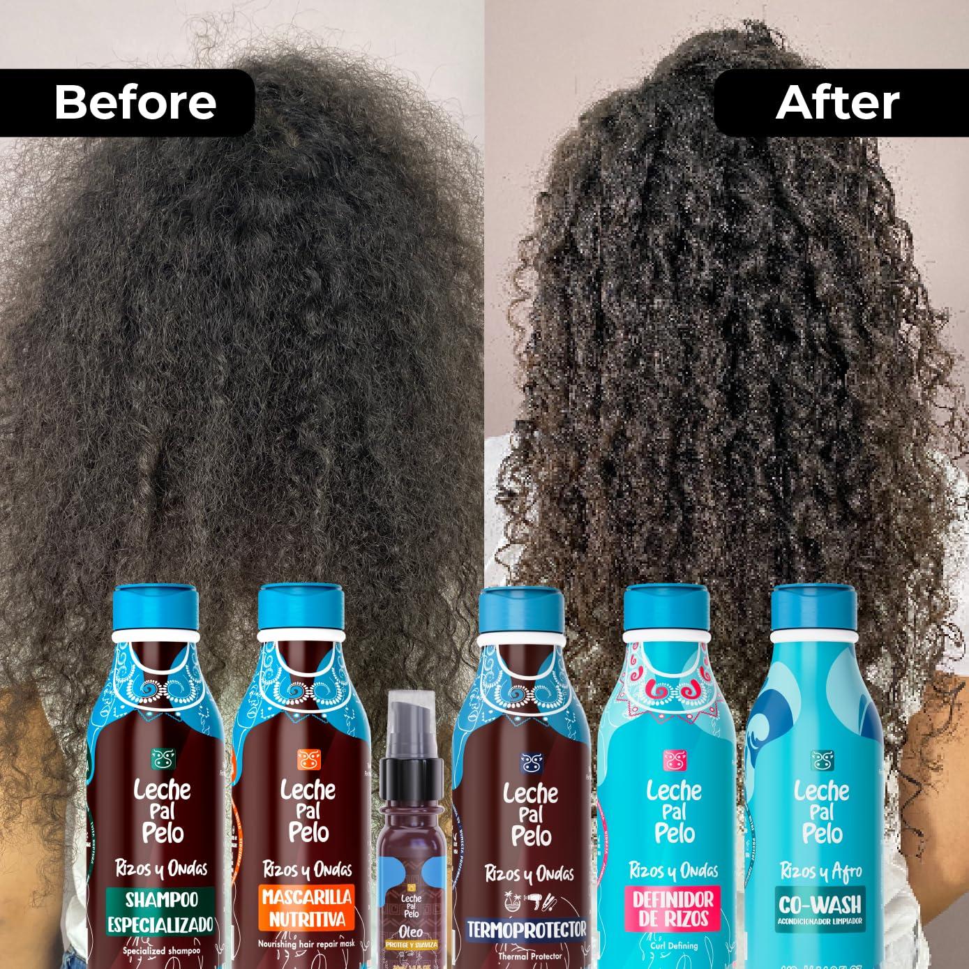 Mascarilla Nutritiva para Cabello Rizado Euro Belleza 420 g