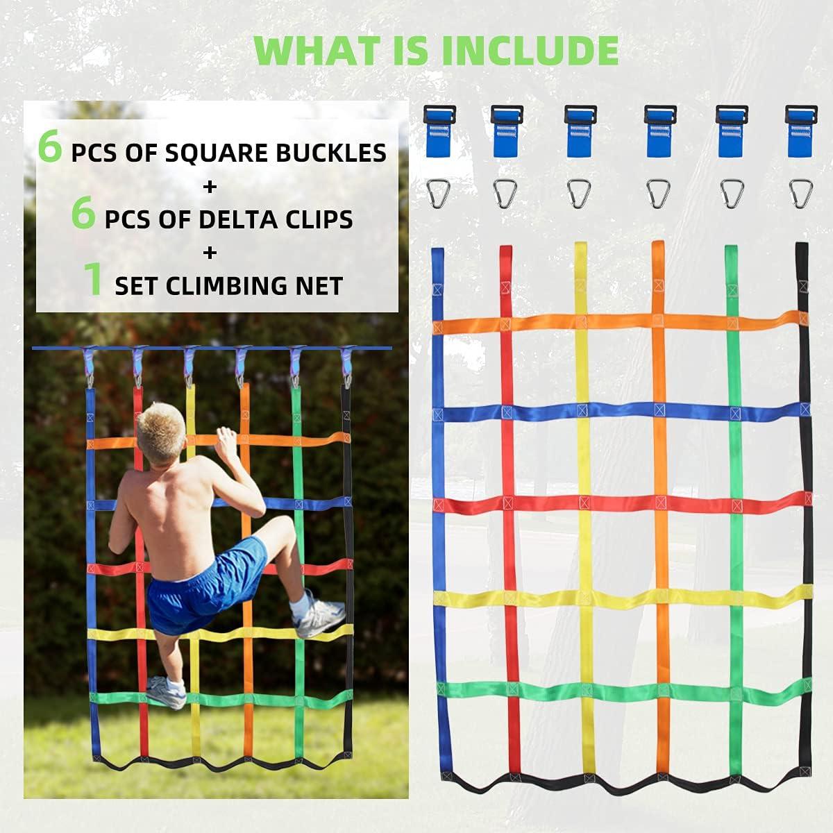 Red de Carga para Escalada Gentle Booms 116x135 cm Niños