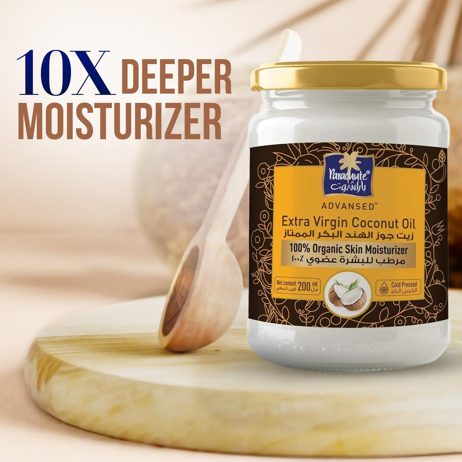 Aceite de Coco Virgen Parachute 198.1 ml + Romero Herbsindia 99.2 ml