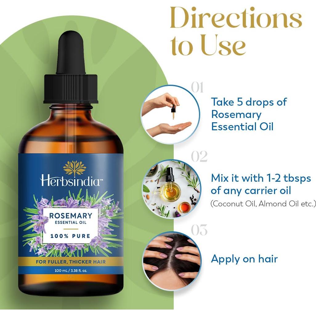 Aceite de Coco Virgen Parachute 198.1 ml + Romero Herbsindia 99.2 ml