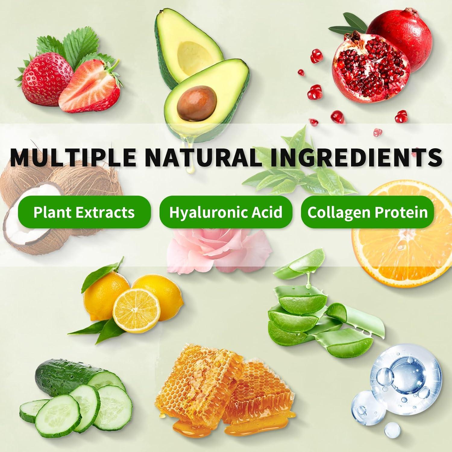 Conjunto de 12 Máscaras Faciales Hidratantes YTRAJU