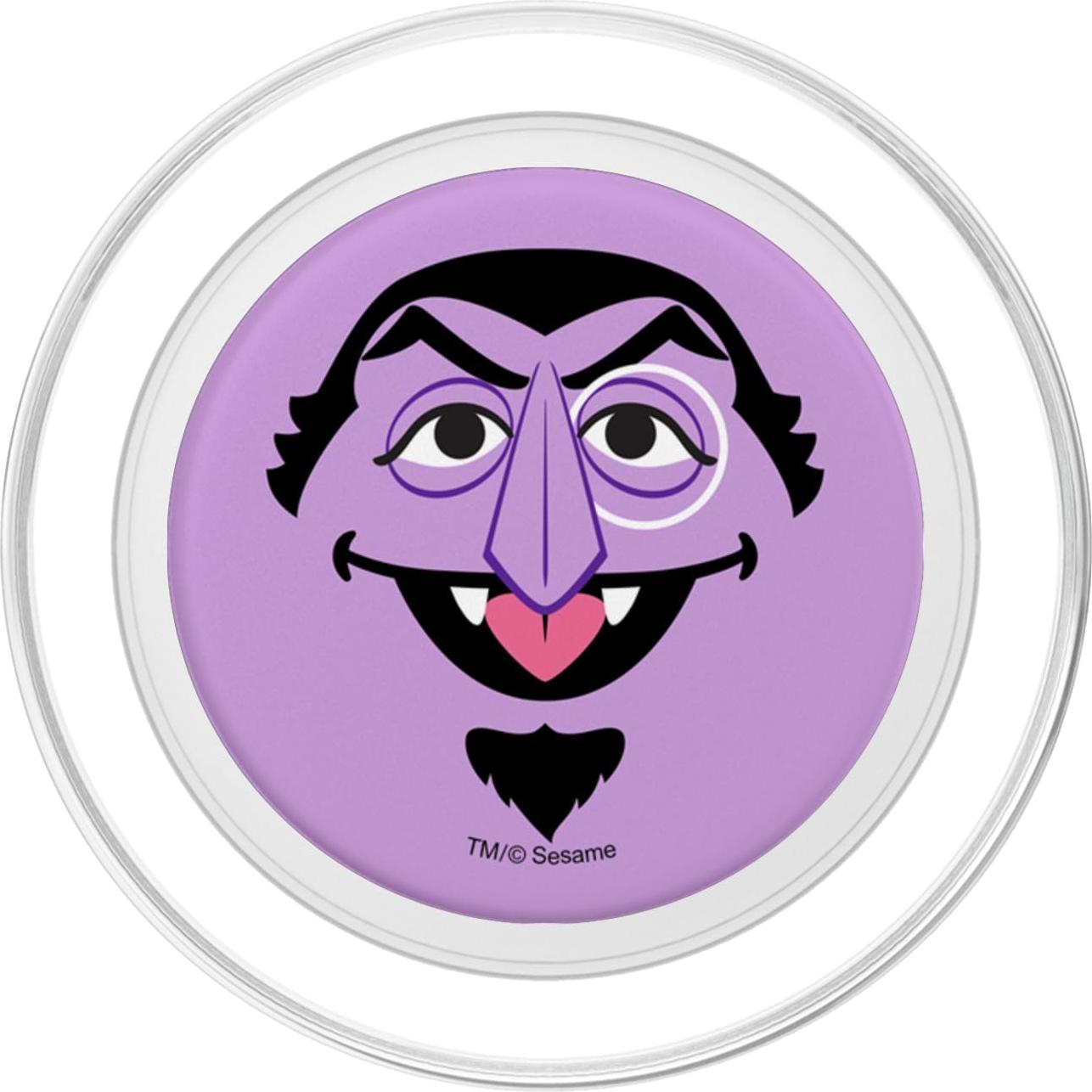 PopSockets MagSafe PopGrip Cara del Conde Plaza Sésamo