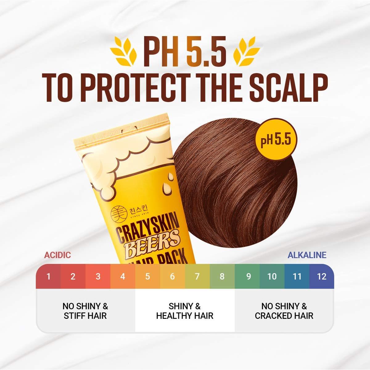 Máscara Capilar CRAZY SKIN con Levadura de Cerveza 400ml