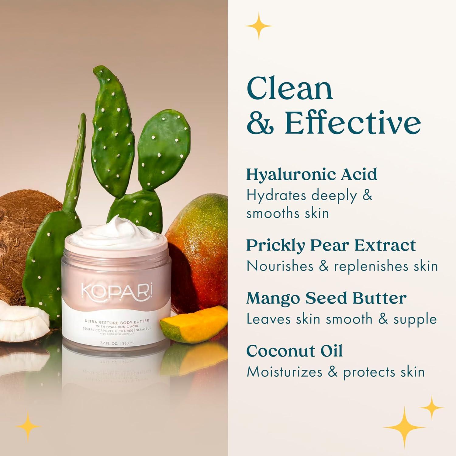 Manteca Corporal Hidratante Kopari Coco 218 g - Ultra Restore