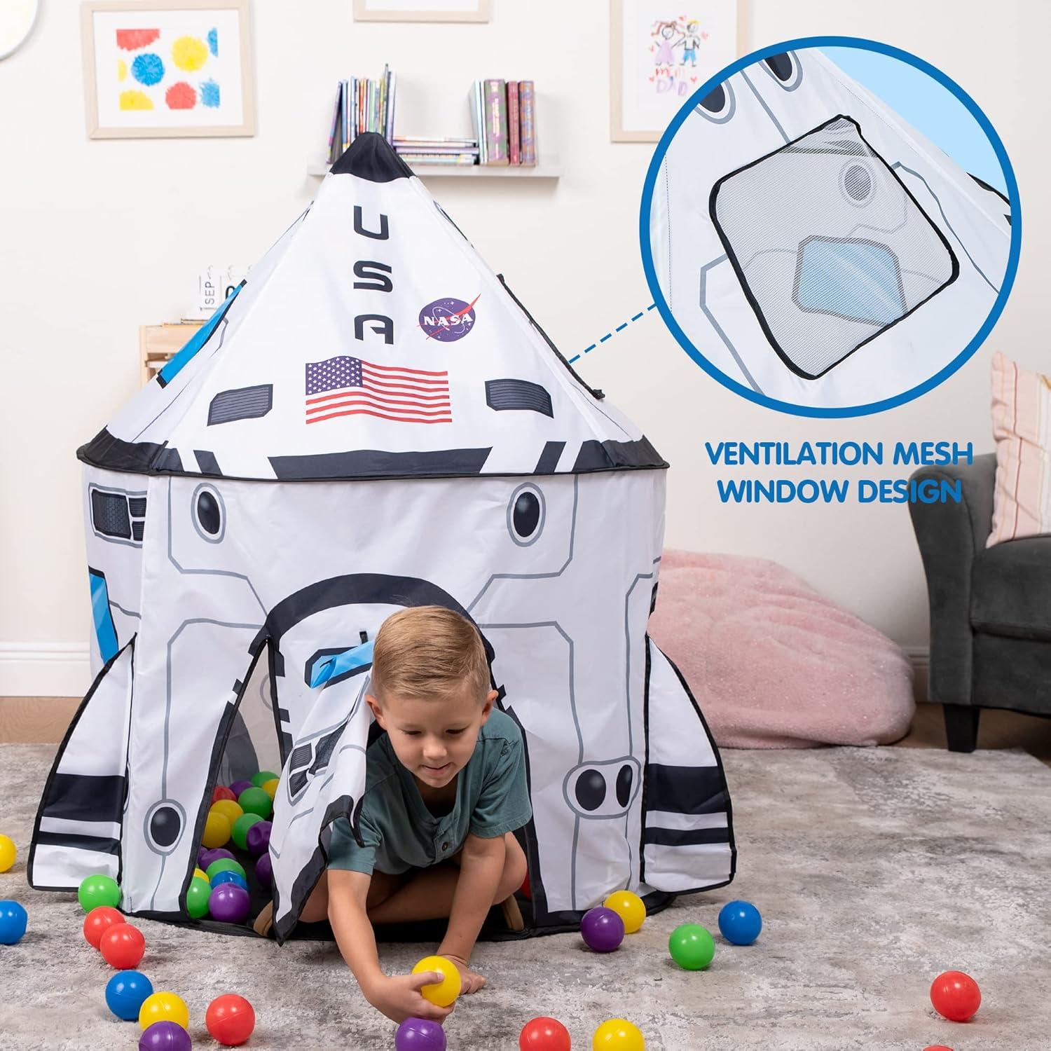 Carpa de Cohete JOYIN 105x105x137 cm para Niños