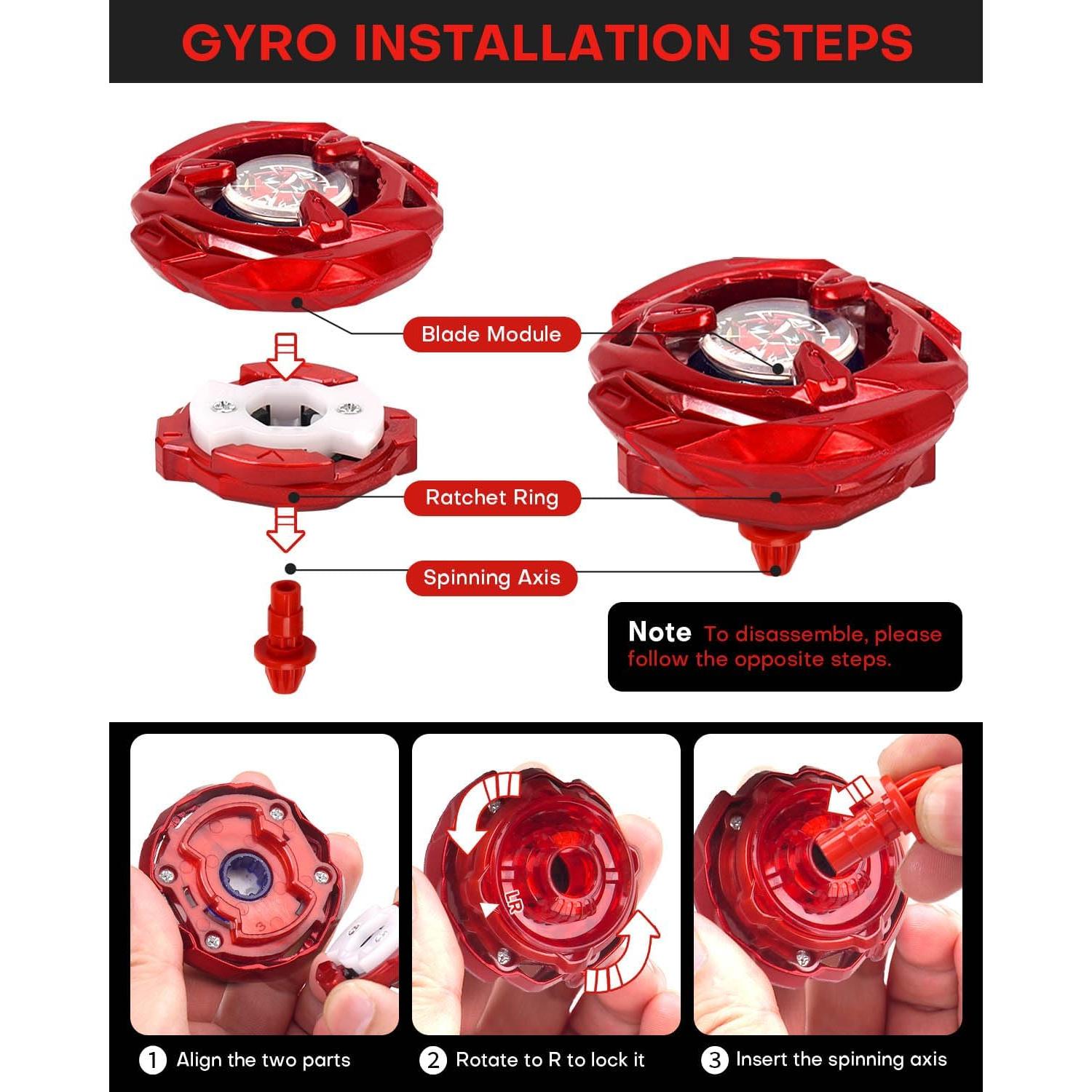 Peonza DEZAWRTY Mago de Flechas con Lanzador de Cuerda