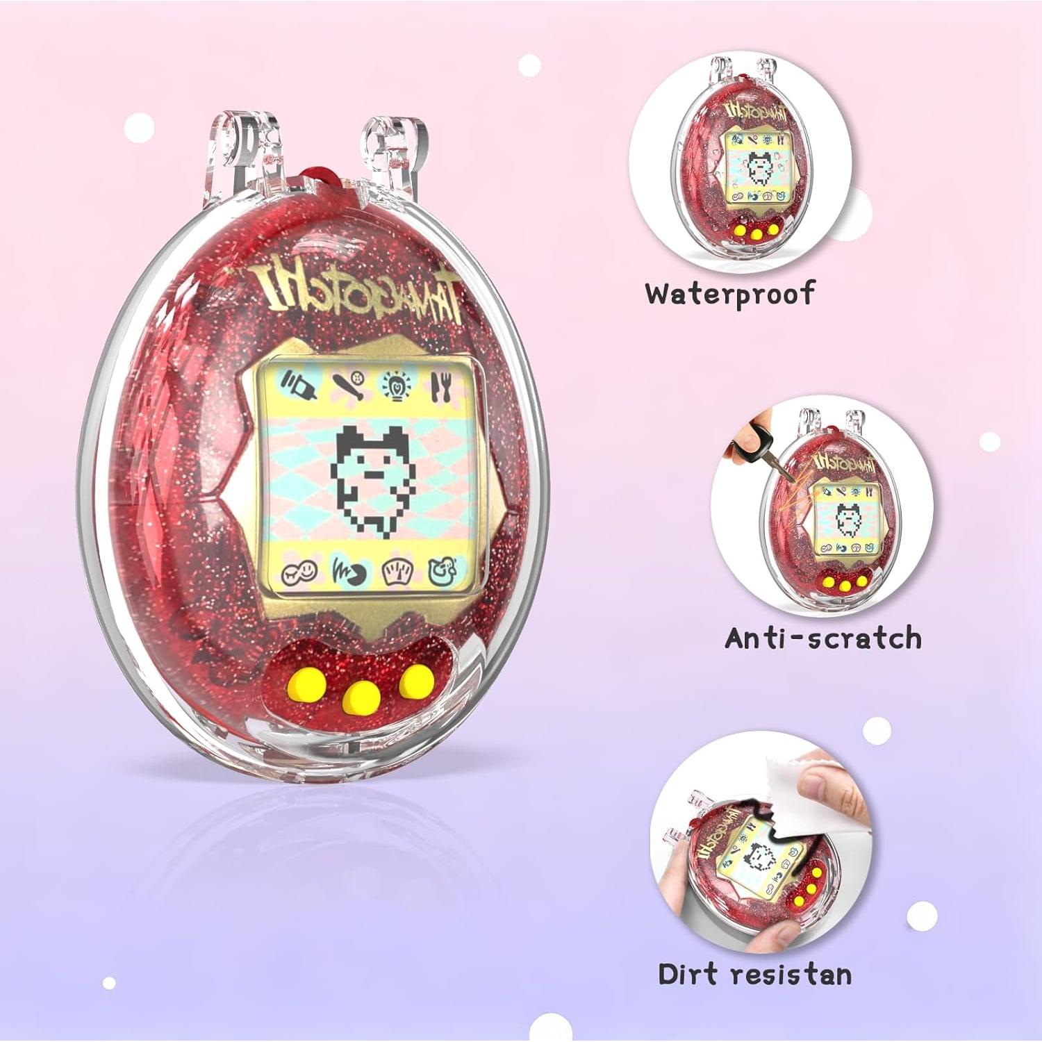 Funda Transparente para Tamagotchi Original Wonkzon - Resistente a Caídas