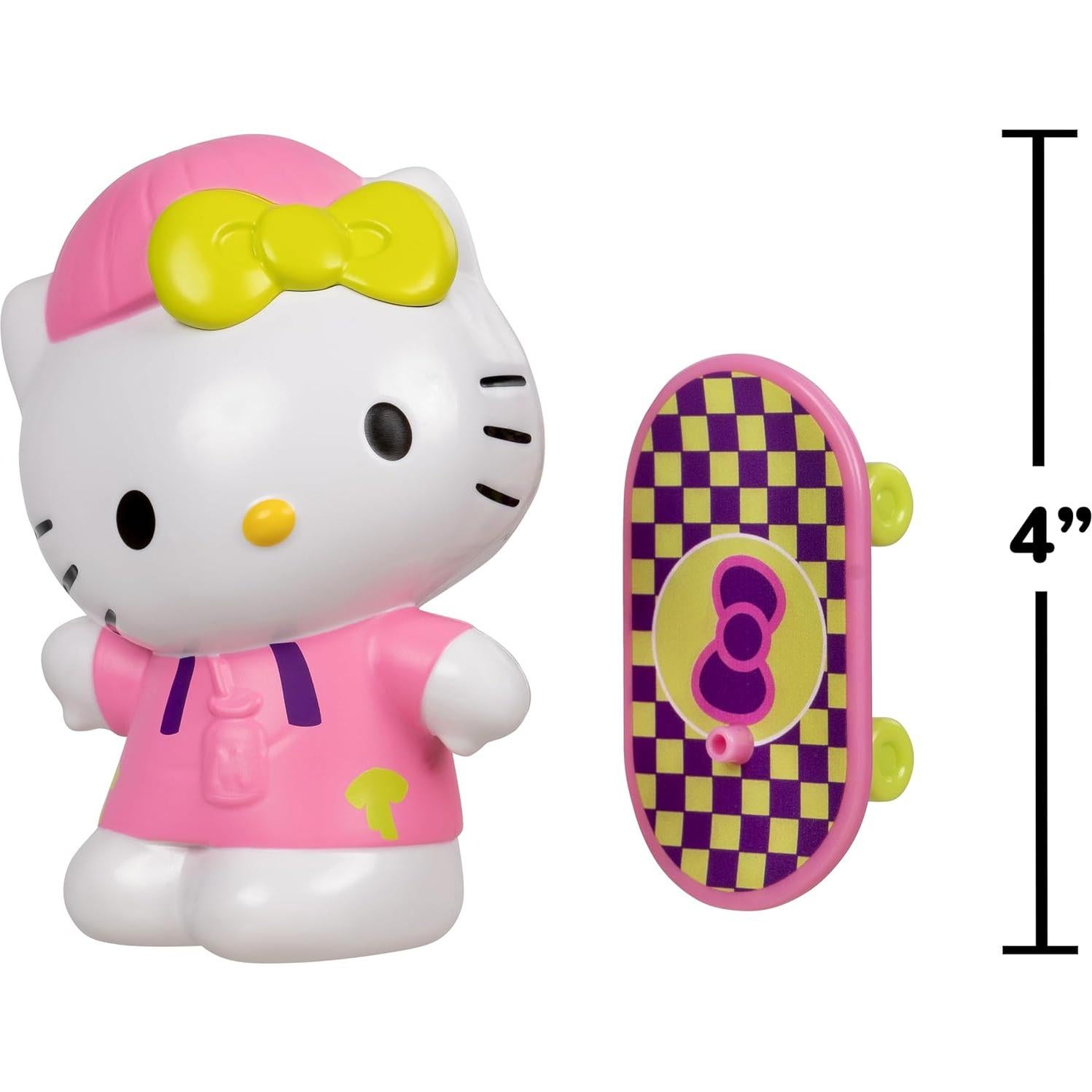 Figura Premier Hello Kitty 10 cm con Patineta Jazwares
