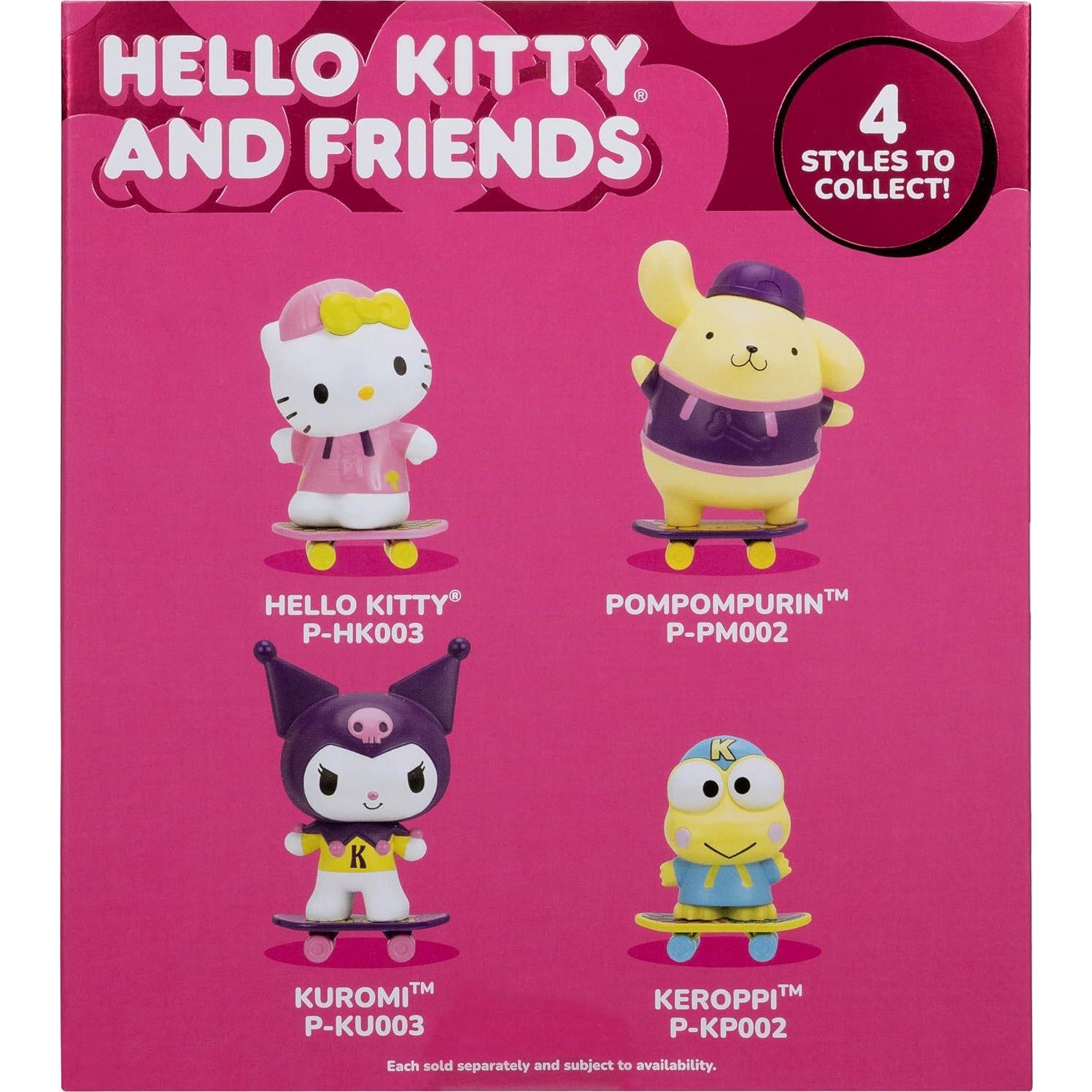 Figura Premier Hello Kitty 10 cm con Patineta Jazwares