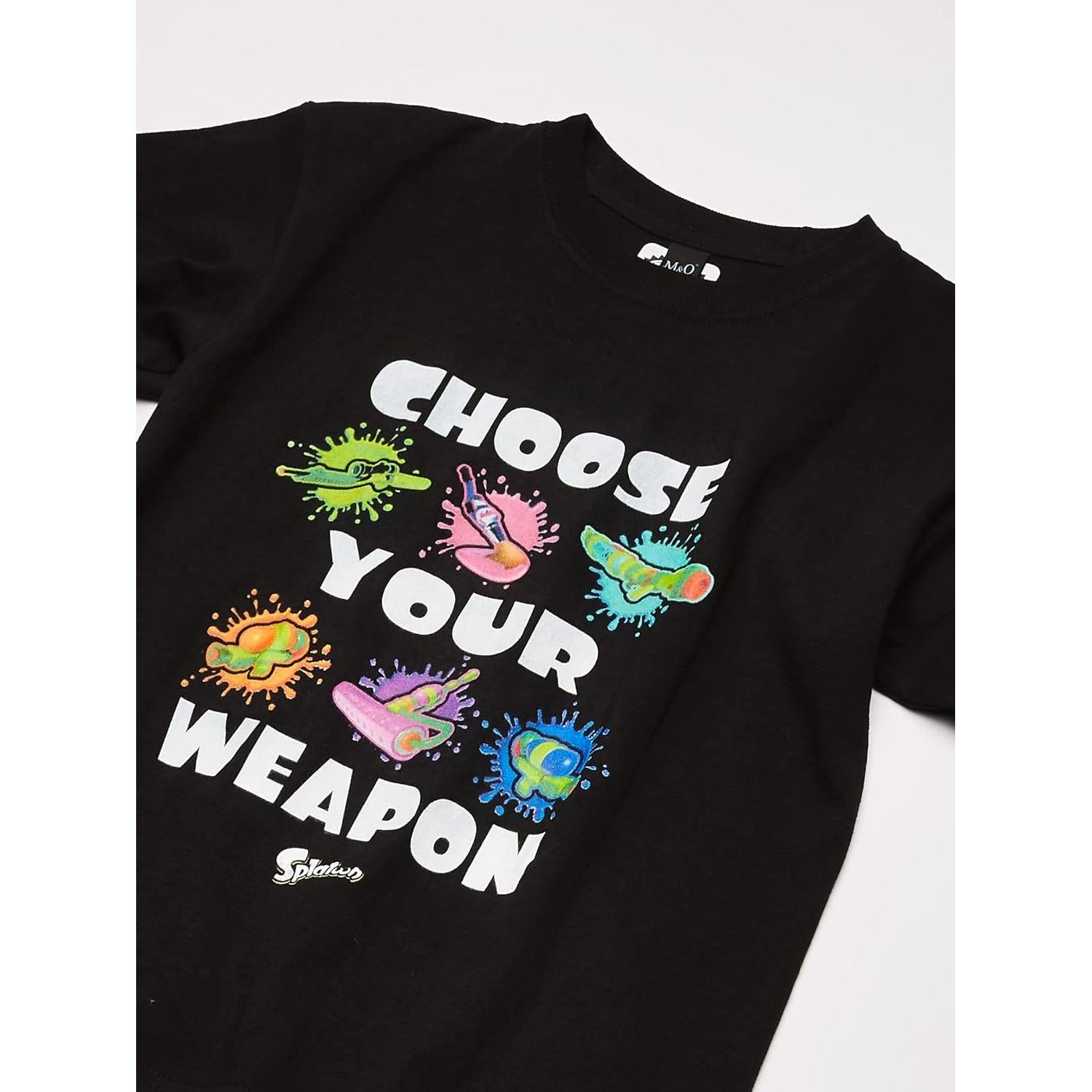 Camiseta Gráfica para Niños Splatoon Nintendo 100% Algodón