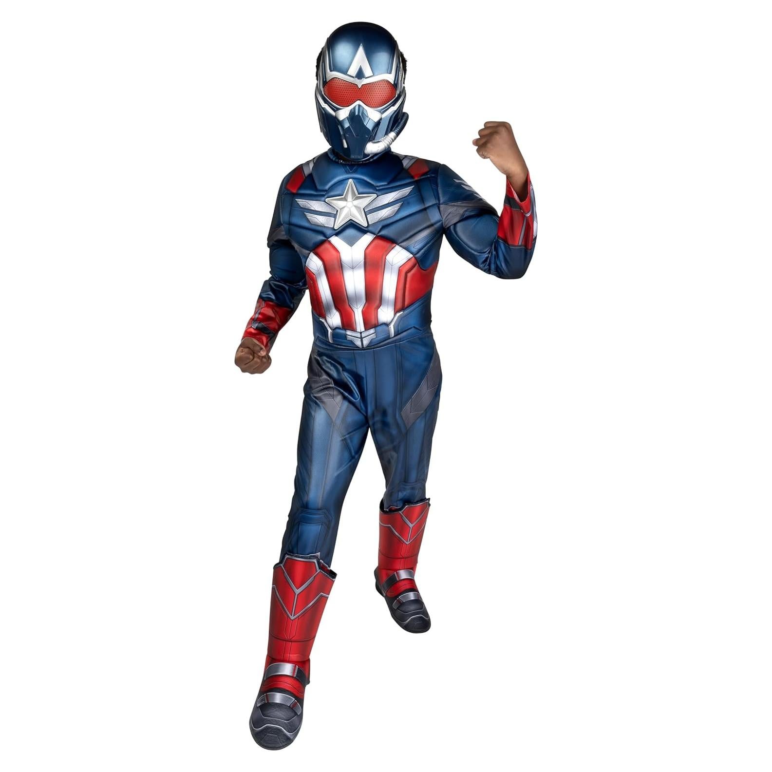 Disfraz Oficial Halloween Marvel Capitán América M (8-10)