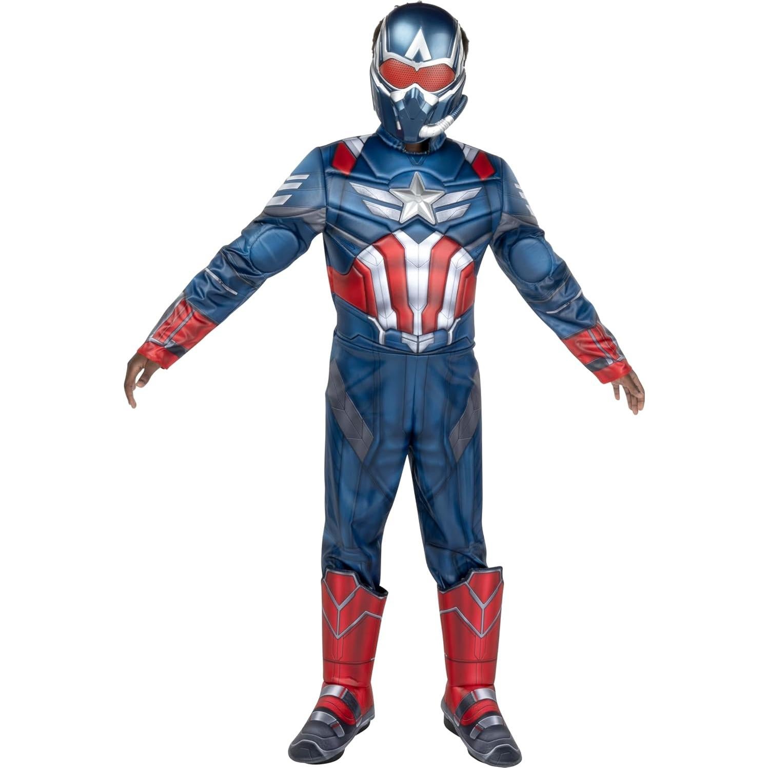 Disfraz Oficial Halloween Marvel Capitán América M (8-10)