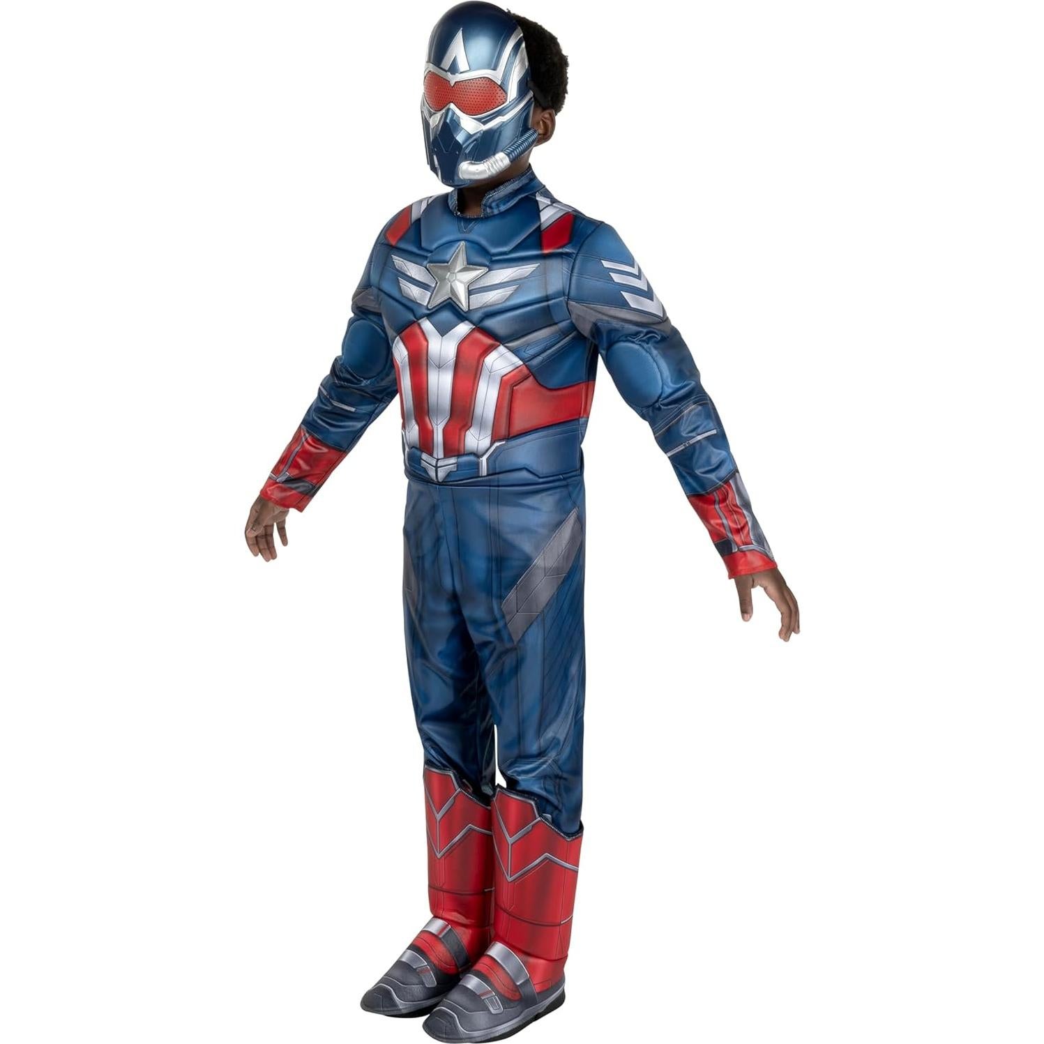Disfraz Oficial Halloween Marvel Capitán América M (8-10)