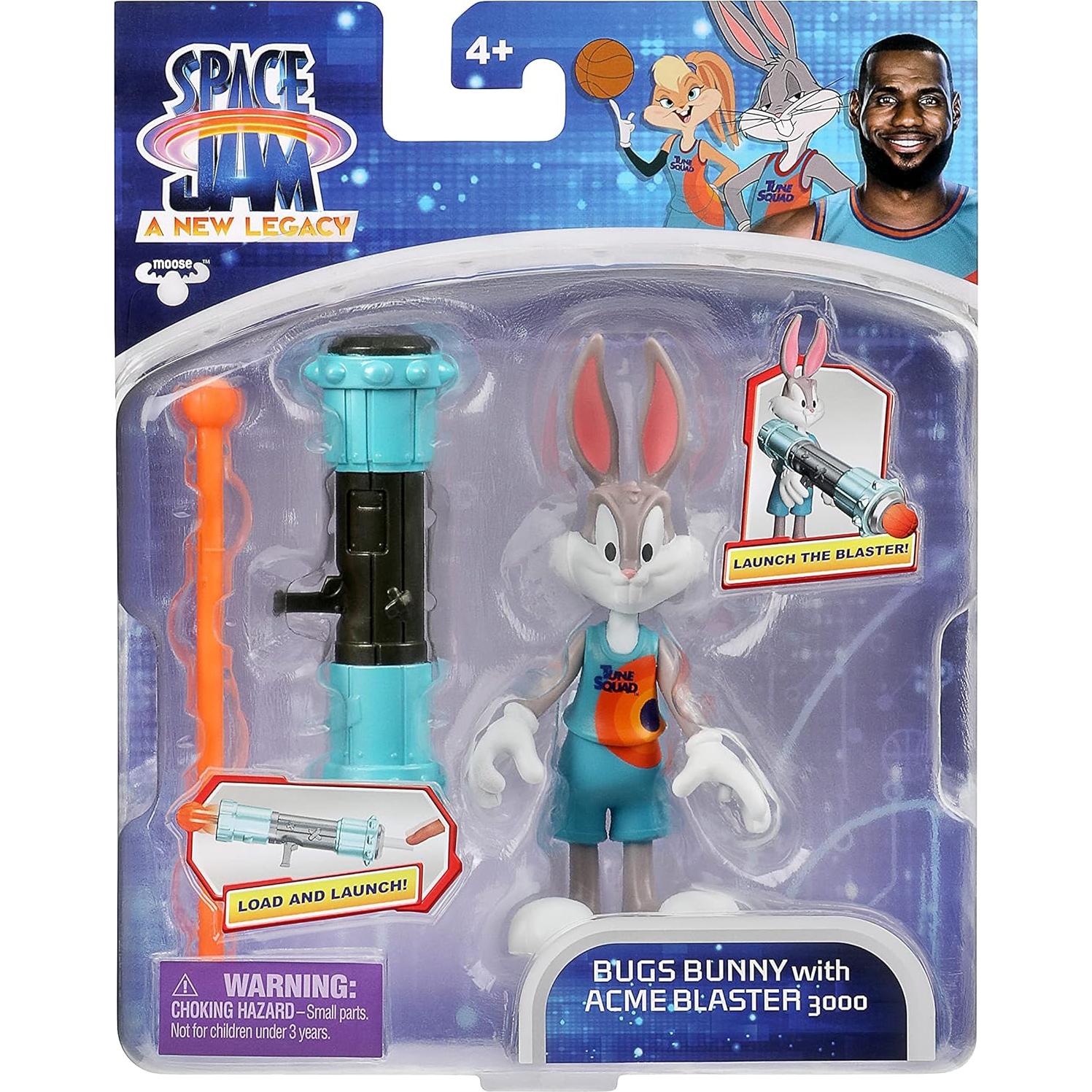 Figura de Acción Moose Toys Bugs Bunny con ACME Blaster 3000